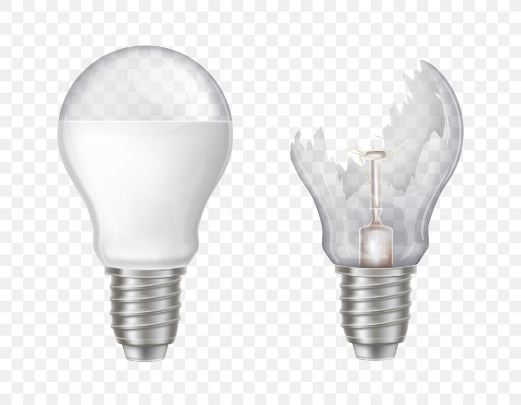 หลอดไฟฟ้า LED กับหลอดไฟธรรมดาต่างกันอย่างไร
